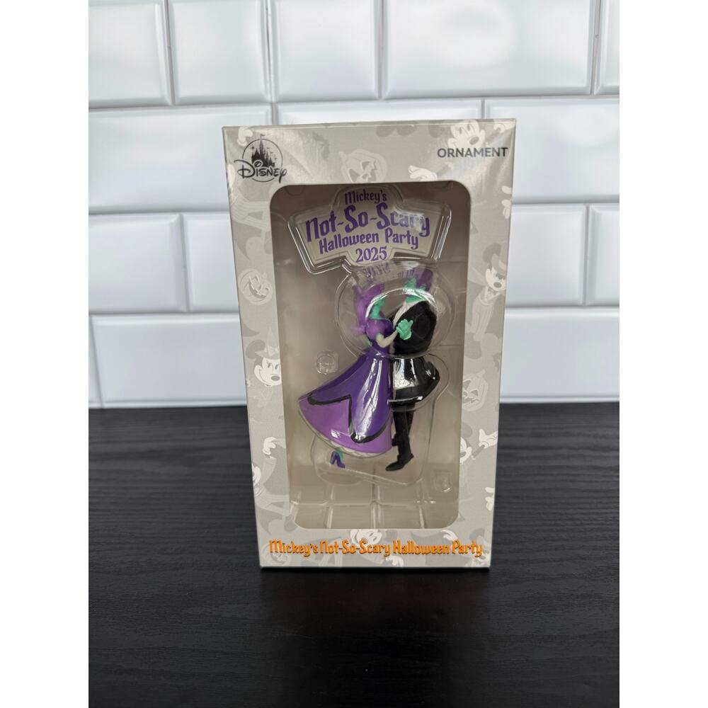 Disney Parks Mickey’s Not-So-Scary Halloween Party 2025 Haunted Mansion Ornament